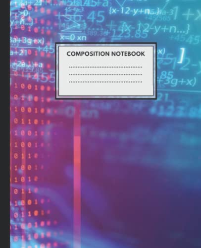 Composition Notebook College Ruled - 7.5