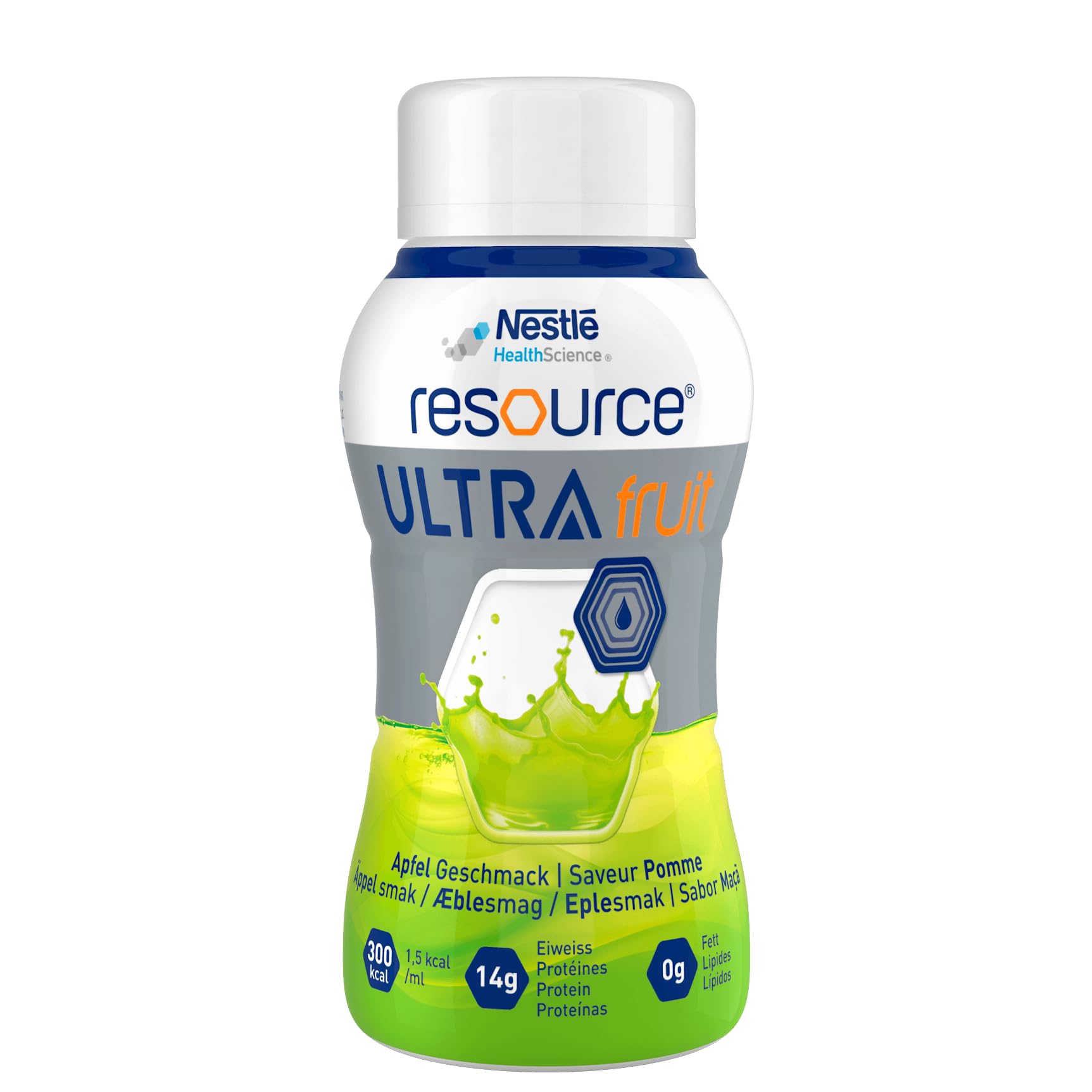 Resource Ultra Fruit 24-Pack Mixed Flavors 200ml Bottles - Delicious Vitamin-Enriched Juice Drinks for Kids Lunchboxes, Sports Hydration & Healthy Snacking