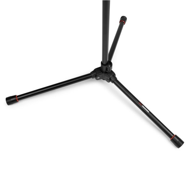 Gator Frameworks Compact Fixed Boom Mic Stand with Tripod Base - Professional Microphone Stand for Studio, Podcasting & Live Performances