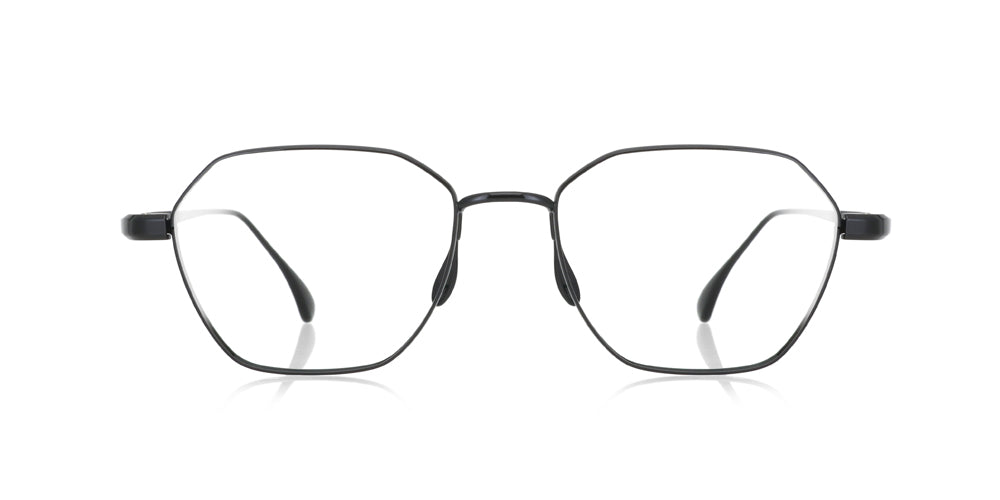 JINS SABAE IPPITSU GEOMETRIC 94 Eyeglasses - Stylish Geometric Frame Glasses for Men & Women - Perfect for Office, Reading & Fashion Accessories