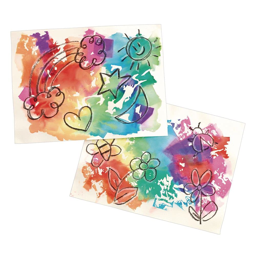 Colorations Mini Bleeding Tissue Art Squares - 5000-Piece Vibrant Craft Paper for Kids' Art Projects, DIY Scrapbooking & Classroom Activities | Perfect for Watercolor Effects, Card Making & School Art Supplies