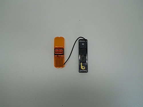 One TecNiq Amber LED Clearance Side Marker Light 1x4 Inch for Camper, Trailer, Truck - Waterproof & Durable for Night Driving & Road Safety