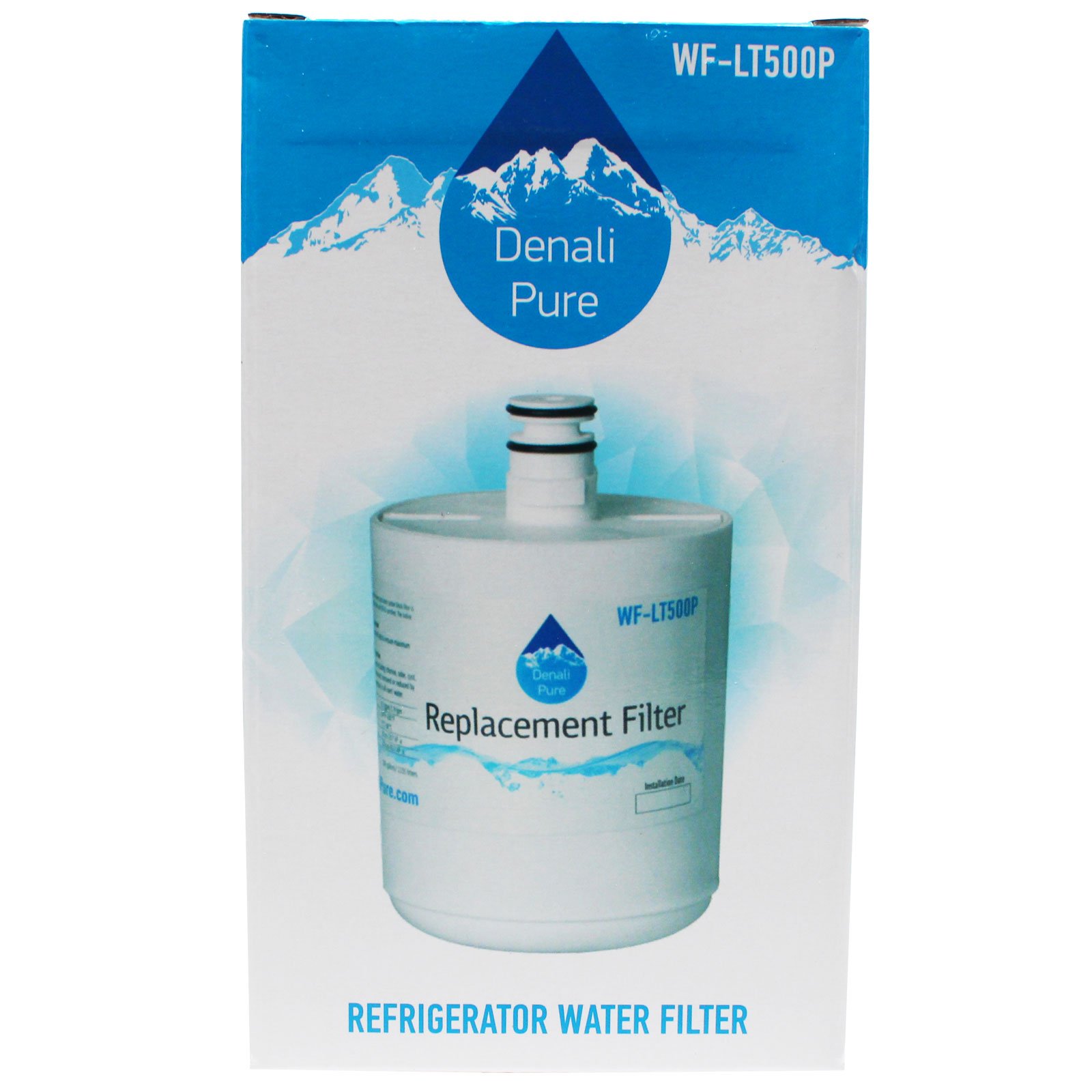 2-Pack LG LFX25974SW Refrigerator Water Filter Replacement - Compatible with LG 5231JA2002A & LT500P Fridge Water Filter Cartridge | Pure Drinking Water for Home & Office Use