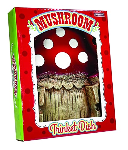 Mushroom Trinket Dish - Cute Decor for Home & Gifts