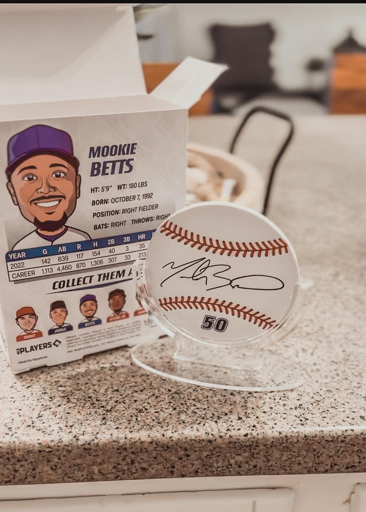 Signables 4-Inch Baseball Collectible - Perfect Team Gifts for Baseball Fans & Memorabilia Collectors - Great for Display Cases, Man Caves, and Sports Themed Rooms