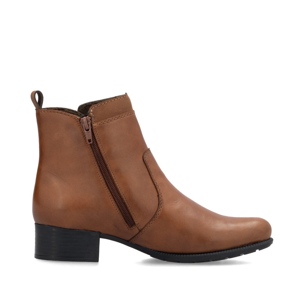 Rieker 78658 Women's Comfortable Brown Casual Shoes for Walking, Work & Everyday Wear