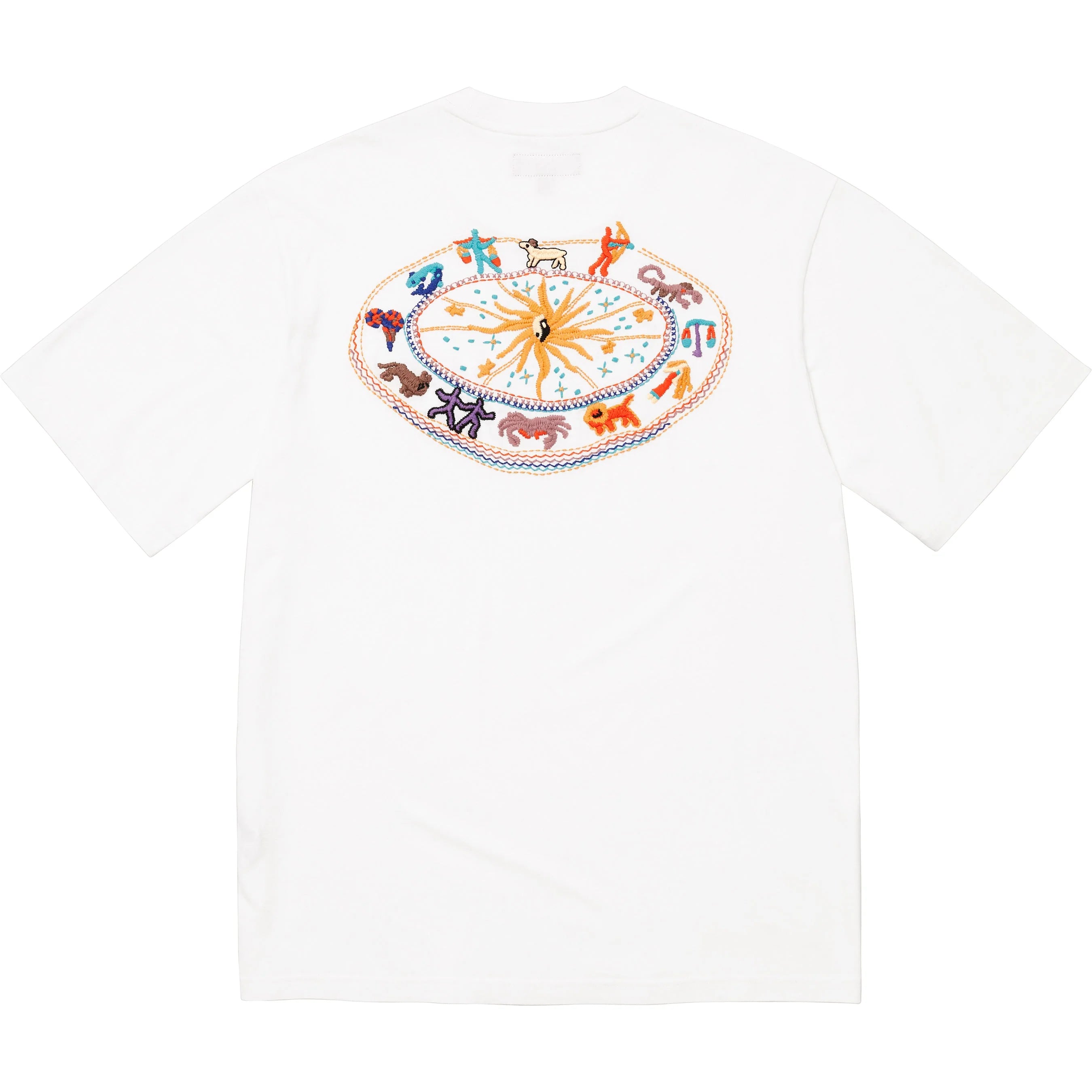 SUPREME 25SS Zodiac Short Sleeve Top - Trendy Graphic Tee for Men & Women - Perfect for Streetwear, Casual Outfits and Summer Fashion