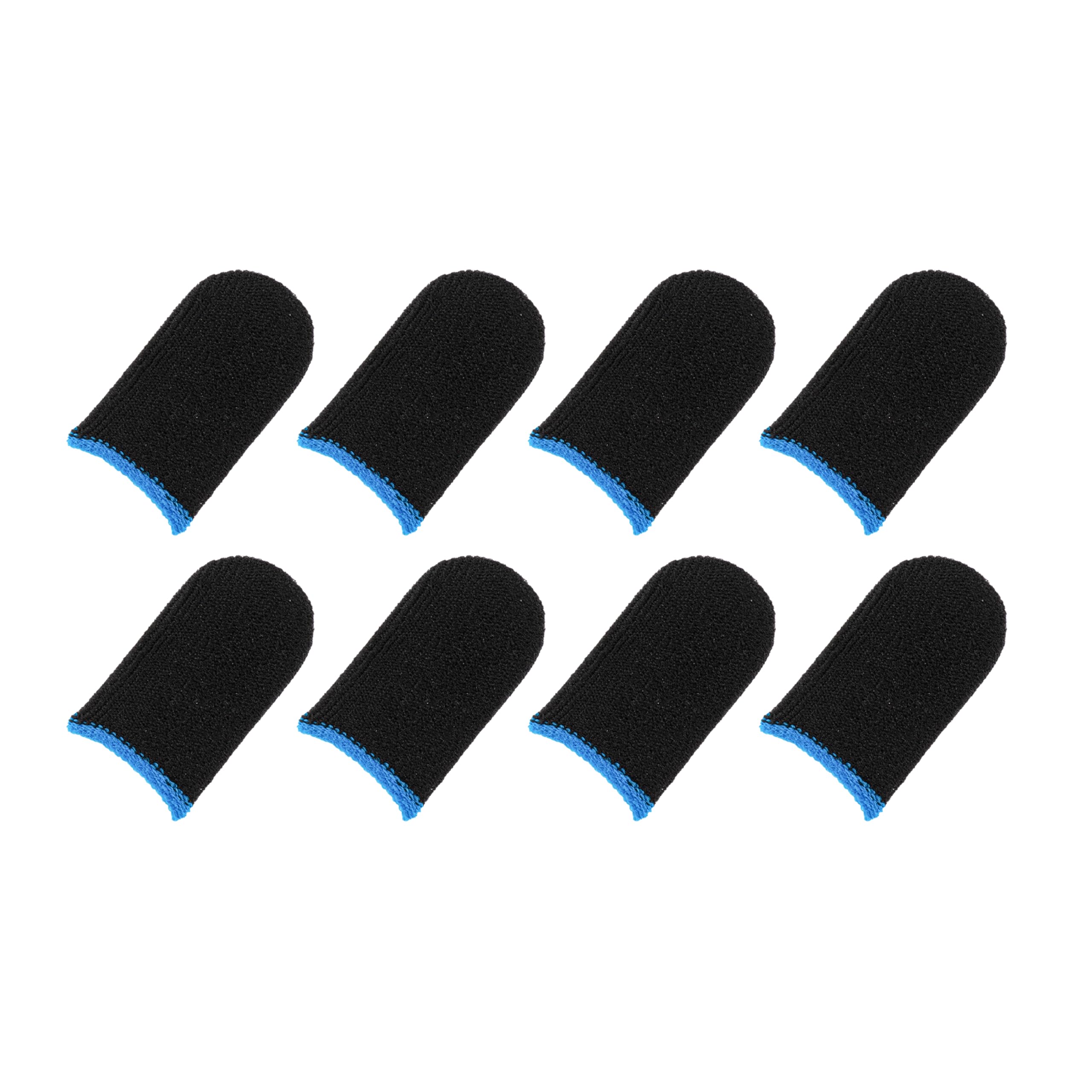 Touch Screen Gaming Finger Sleeves - 8 Pcs Sweatproof Mobile Game Finger Protectors for Thumb & Fingers | Perfect for PUBG, Call of Duty & Fortnite Players