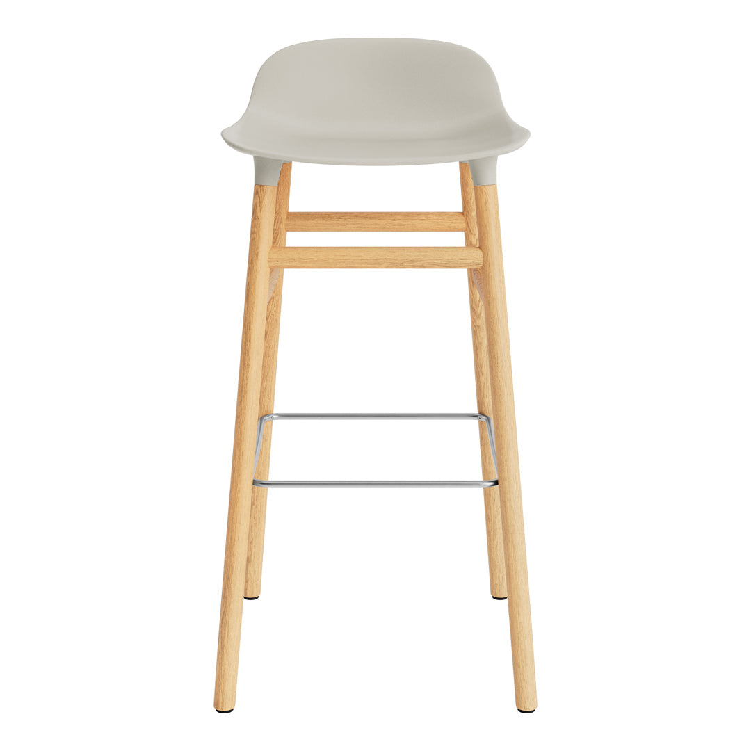 Modern Wooden Bar Stools with Sturdy Wood Legs - Perfect for Kitchen Islands, Home Bars & Dining Counter Seating