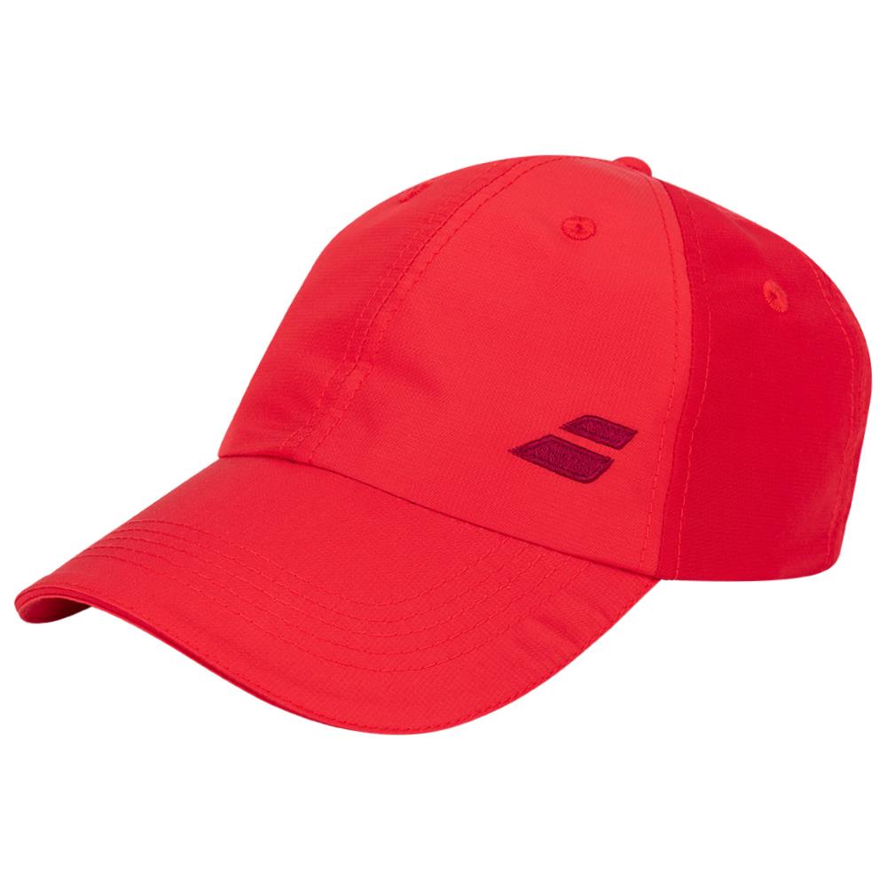 Babolat Junior Logo Hat for Kids - Red Baseball Cap for Boys & Girls - Perfect for Tennis, Baseball, and Outdoor Sports Activities