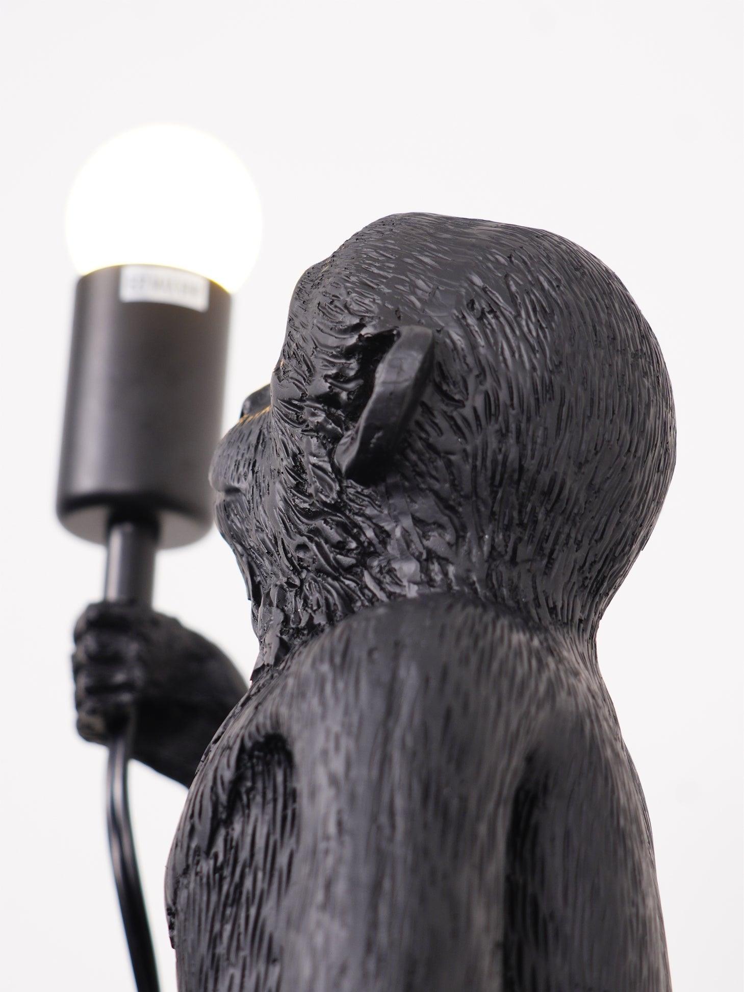 Cute Monkey Table Lamp - LED Night Light for Kids Room, Nursery, Bedroom Decor - Perfect for Reading, Study & Bedtime Ambience