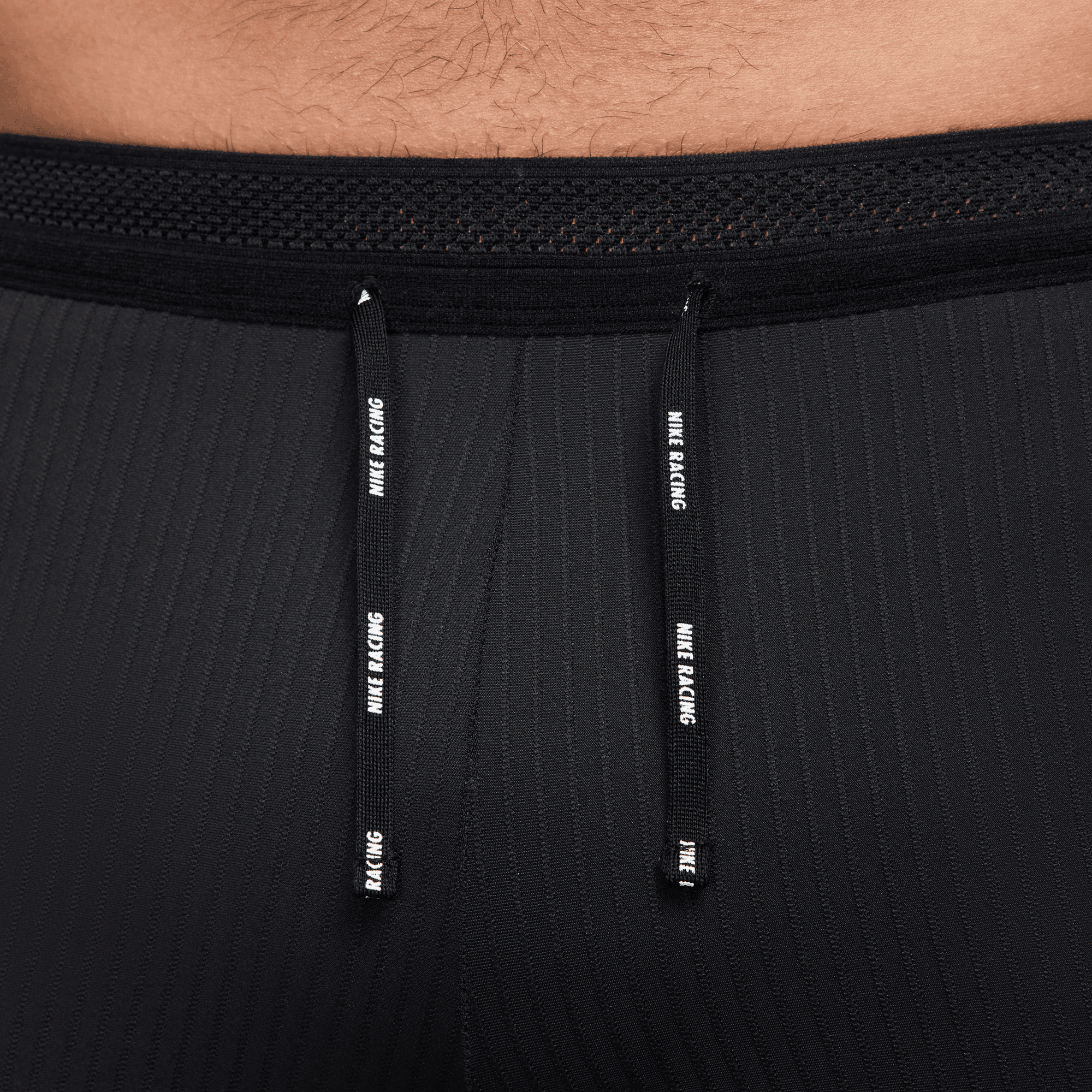 Men's Aeroswift DRI-FIT ADV Running 1/2 Length Tights - Black/Summit White - Moisture-Wicking Compression Pants for Marathon Training & Gym Workouts