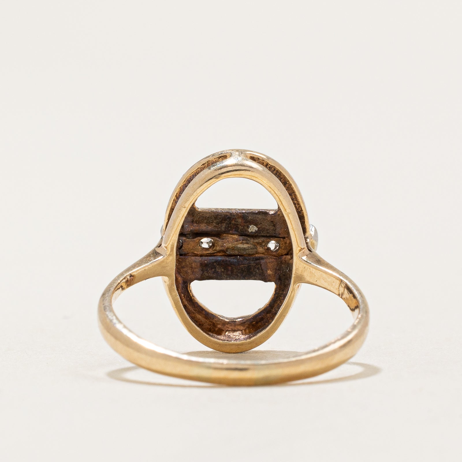 0.035ctw Five Stone Diamond Ring - Size 4 | Elegant Stackable Band for Engagement, Wedding, Anniversary & Everyday Wear
