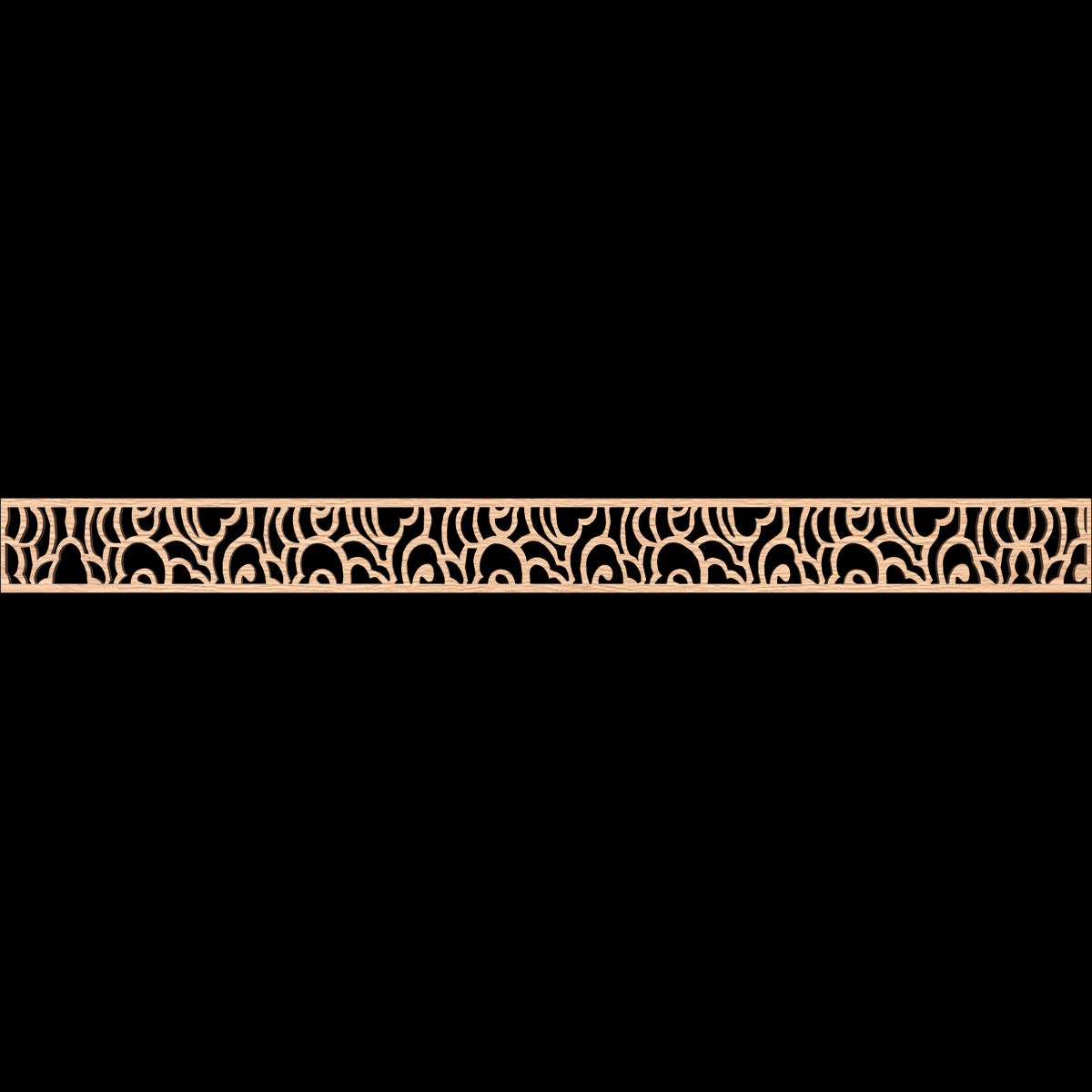 Springfield Fretwork Moulding - Decorative Wood Trim for Home & Furniture DIY Projects | Perfect for Crown Molding, Wall Paneling and Cabinet Accents