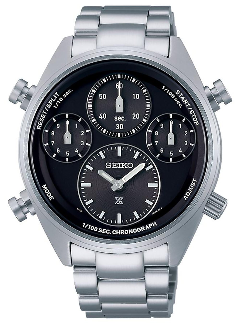 SEIKO PROSPEX SPEEDTIMER Solar Chronograph Watch SBER003 - 1/100 Second Accuracy, Japanese Made JDM | Perfect for Diving, Racing & Outdoor Sports