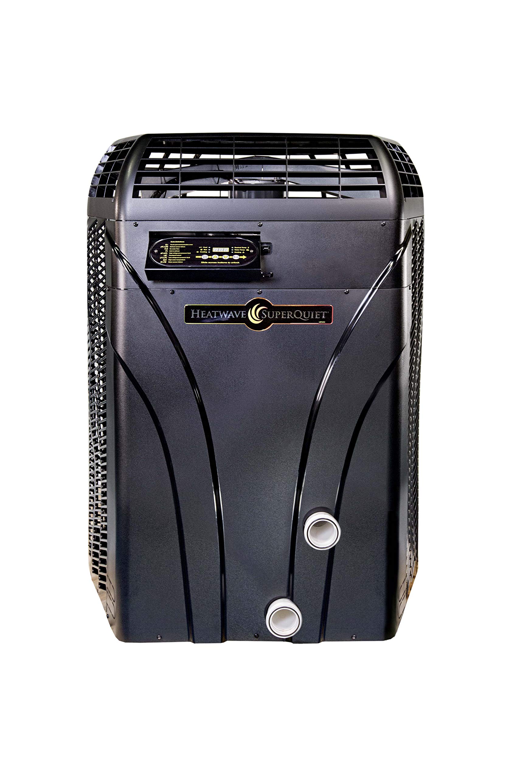 AquaCal Heatwave SuperQuiet SQ145 119,000 BTU Swimming Pool Heat Pump - Energy Efficient Pool Heater for Year-Round Swimming Comfort | Perfect for Inground Pools, Spas & Backyard Oases