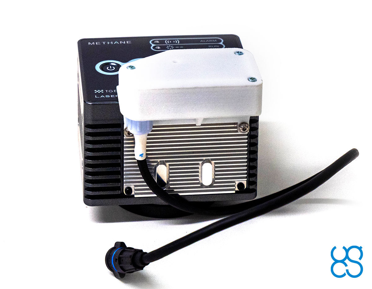 Laser Falcon 2 Portable Methane Gas Detector - High Accuracy Natural Gas Leak Detector for Home Safety, Industrial Use & Pipeline Inspection