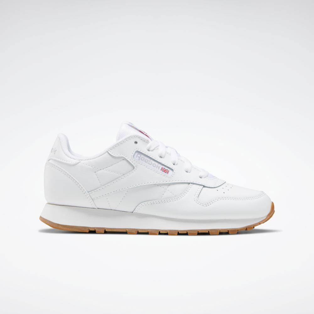 Reebok Classic Leather Sneakers for Kids - Comfortable & Durable Athletic Shoes for Boys & Girls - Perfect for School, Play & Everyday Wear