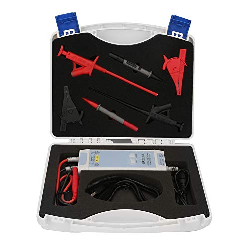 High Voltage Differential Probe Kit DP20003 - Portable Oscilloscope Accessories for Electronics Testing, Industrial Maintenance & Power System Analysis