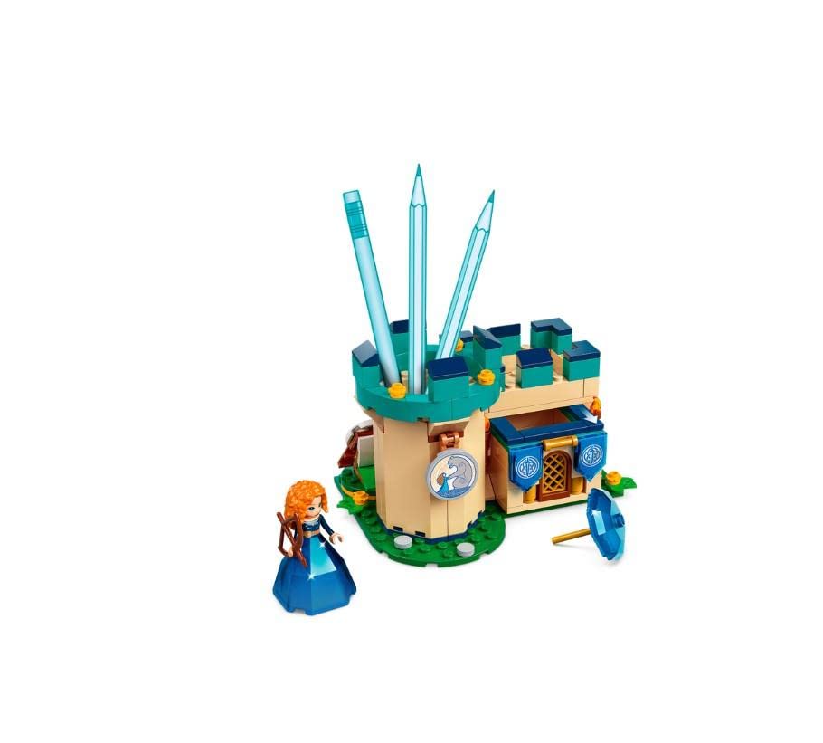 LEGO Disney Princess Enchanted Creations of Aurora, Merida & Tiana Building Set (43203) - Perfect for Kids' Birthday Gifts & Creative Playtime