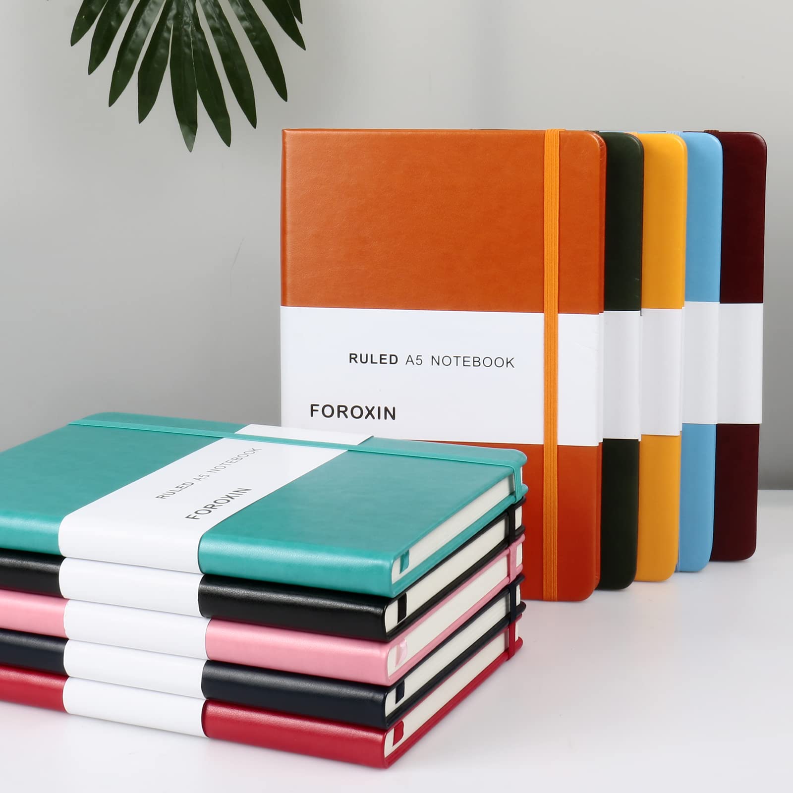 Premium Leather Lined Journal Notebook - 8.3