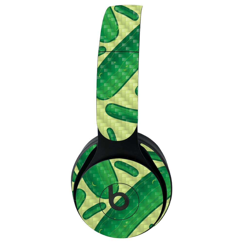 MightySkins Carbon Fiber Skin for Beats Solo Pro Wireless Headphones - Protective Durable Textured Cover | Easy to Apply & Remove | Made in USA | Perfect for Travel, Gym & Daily Use