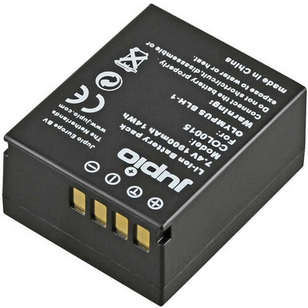 Jupio BLH-1 Replacement Battery for Olympus Cameras - 7.4V 1900mAh High Capacity Lithium-Ion - Perfect for Travel Photography & Outdoor Shooting