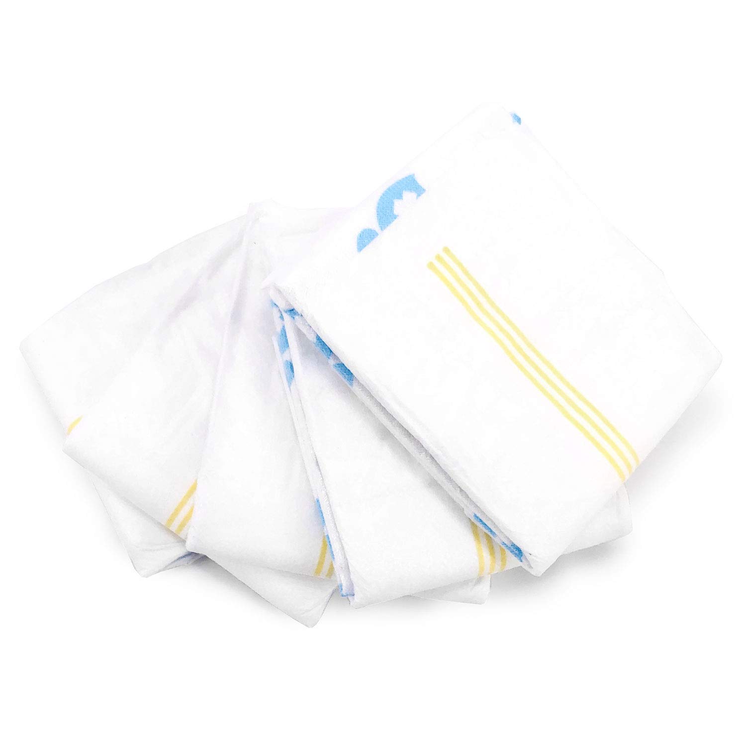 Disposable Dog Diapers for Male Dogs - Extra Small (1-Tab) 288 Count Bulk Pack with Activated Charcoal | Leak Proof, Wetness Indicator & Snag-Free Fastener | Ideal for Incontinence, Training & Travel