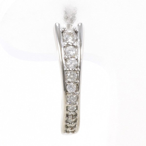 14K White Gold Diamond Single Earring - Dainty Solitaire Stud Earrings for Women, Perfect for Everyday Wear, Gift Giving & Special Occasions