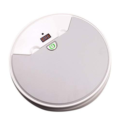 3-in-1 Smart Robot Vacuum Cleaner with Multi-Function Accessories - White Home Cleaning Machine for Floors, Carpets & Hard Surfaces | Perfect for Pet Hair, Dust & Daily House Cleaning