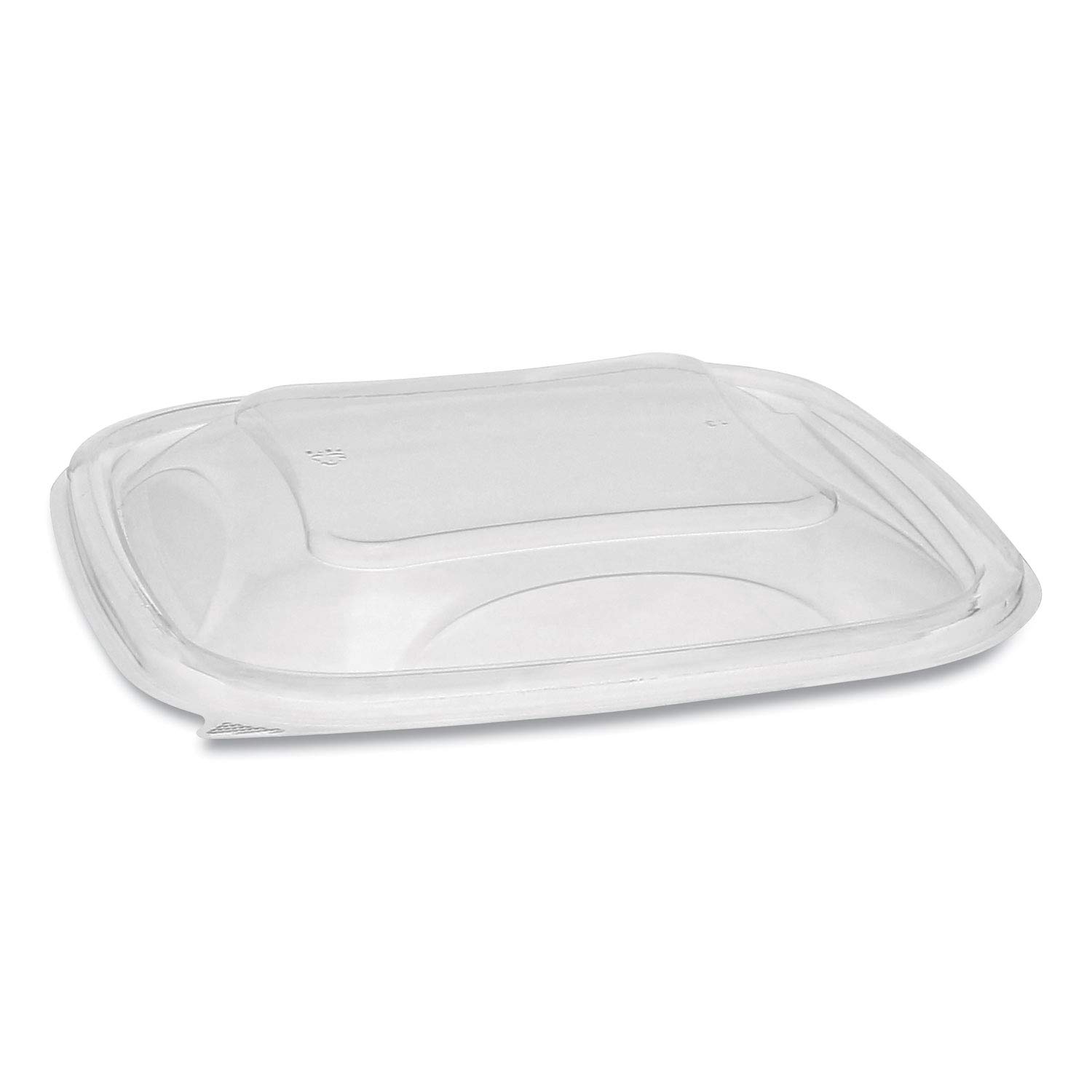 Pactiv EarthChoice PET Container Lids - Clear Plastic Lids for 24-32 oz Containers (7.38