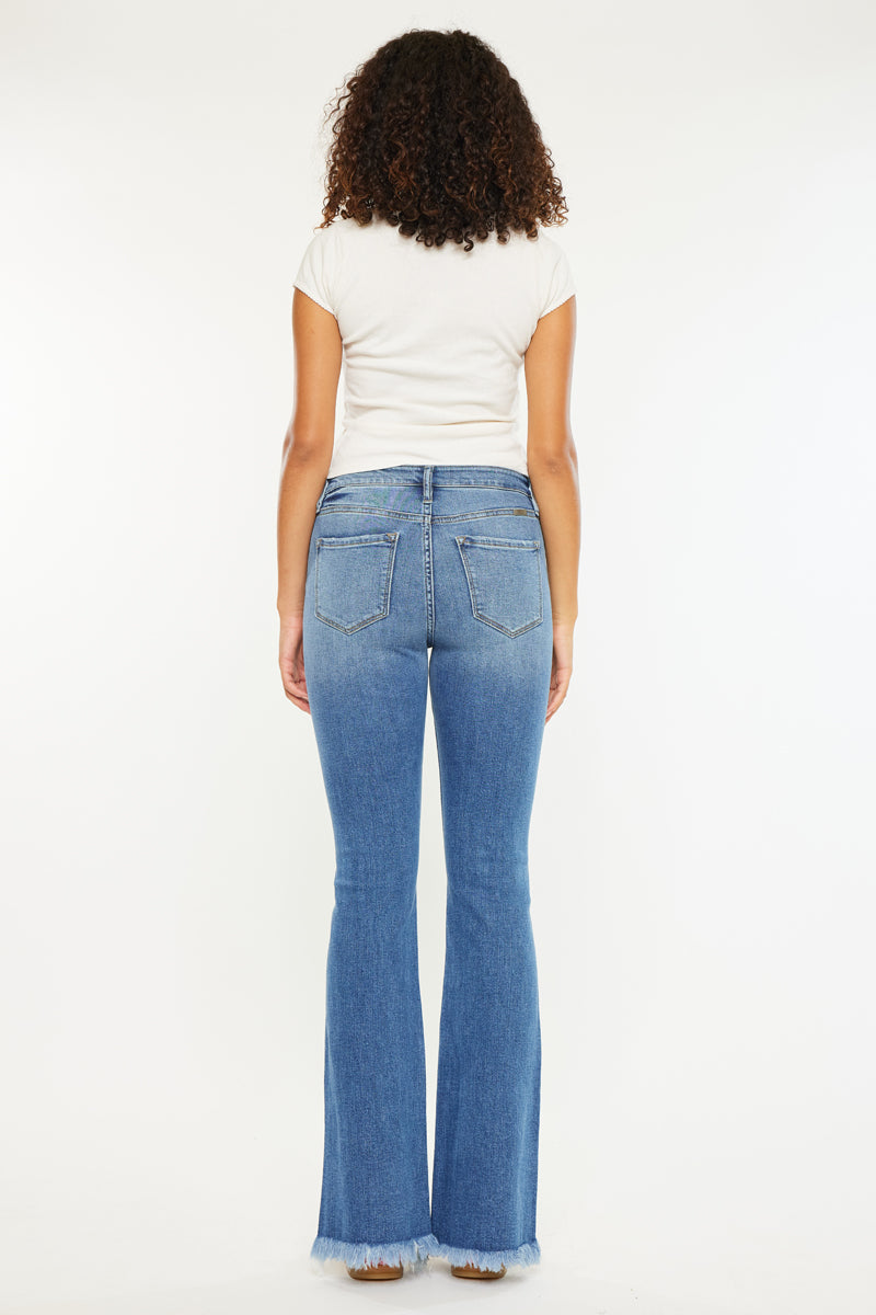 Antonia High Rise Bootcut Jeans for Women - Stretchy Denim Pants, Flattering Fit, Comfortable & Stylish (Plus Size Available) - Perfect for Casual Wear, Office & Night Out