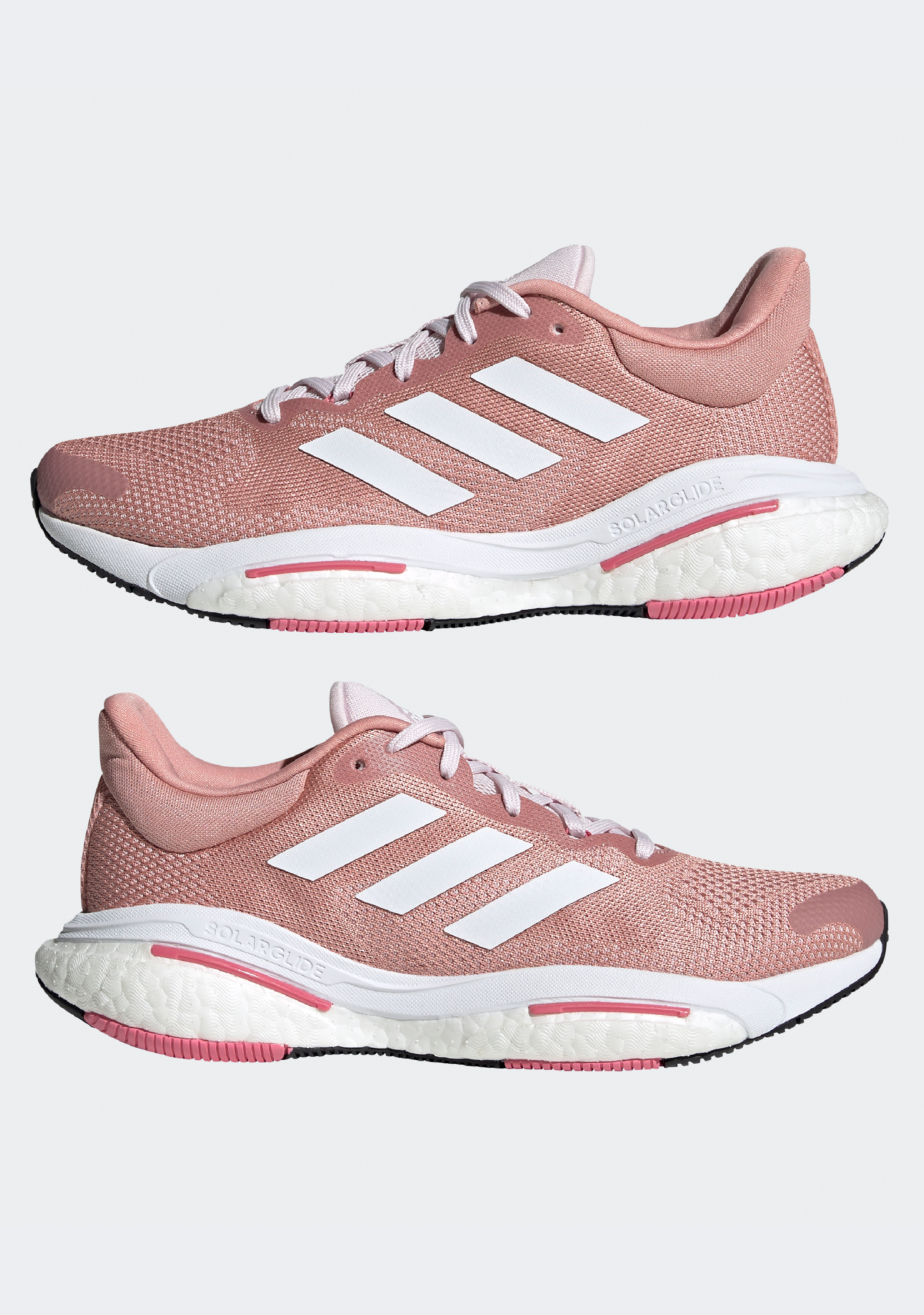 Adidas Women's Solar Glide 5 Running Shoes - Lightweight Cushioned Sneakers for Jogging, Gym Workouts & Daily Walking
