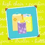 Elegant Baby Shower Beverage Napkins for Newborn Celebrations - Perfect for Gender Reveal Parties, Bridal Showers & Nursery Decor