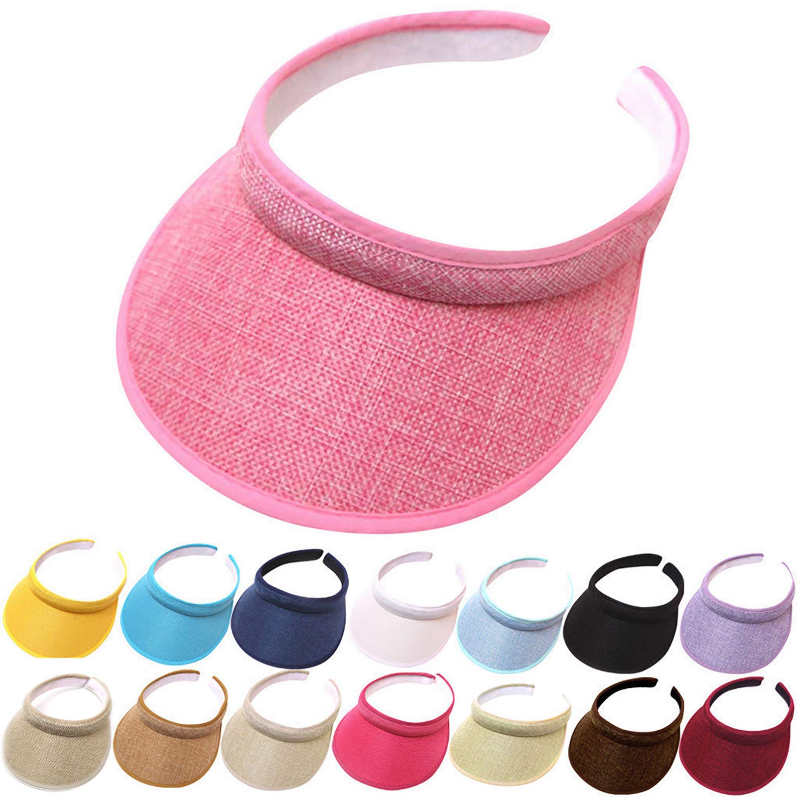 Stylish Summer Visor Hat for Women & Men - UV Protection Baseball Cap for Sun Blocking, Outdoor Activities, Golf, and Travel - Perfect for Beach, Sports & Casual Wear