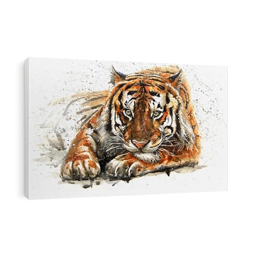 Canvas Wall Art Eye of the Tiger