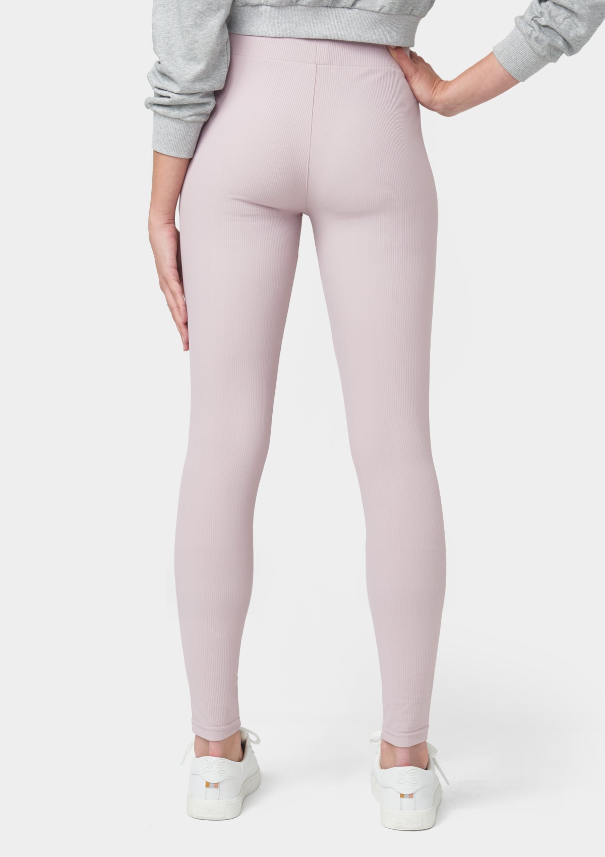 Tall Bronx Ribbed Leggings for Women - High Waist Stretchy Yoga Pants - Perfect for Workouts, Running & Casual Wear