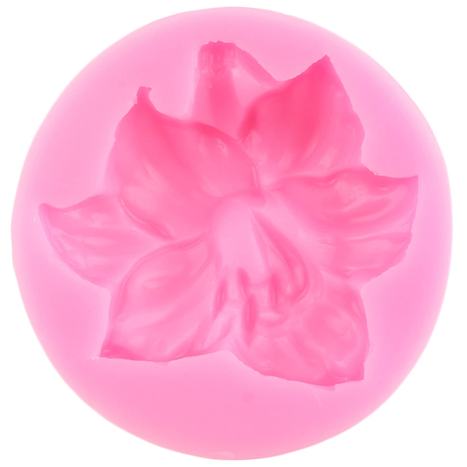 Premium Silicone Flower Molds Set of 4 - Chrysanthemum, Rose & Tropical Blossom Shapes for Cake Decorating, Fondant, Chocolate, Gum Paste & Polymer Clay - Perfect for Cupcake Toppers, Candy Making & DIY Crafts