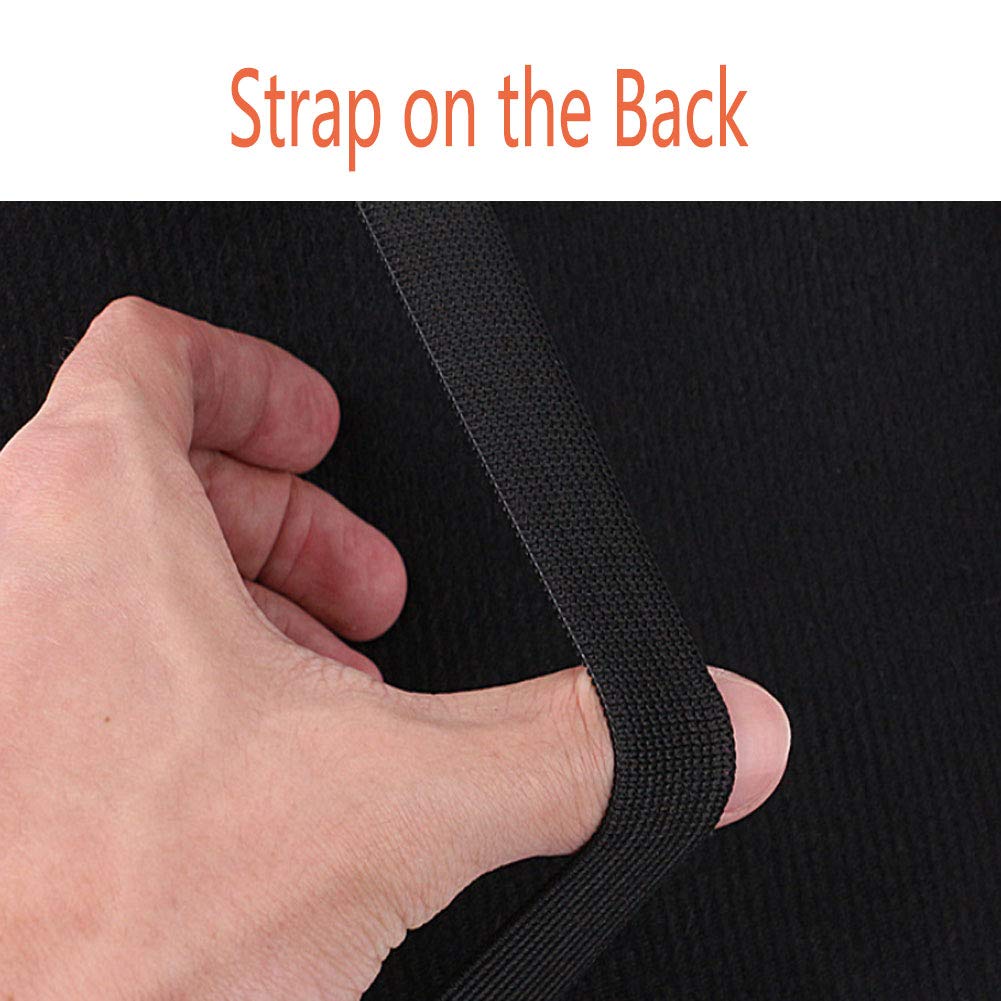 EGABNG Universal PU Leather Car Center Console Armrest Cover Protector - Non-Slip Comfort for Sedans, SUVs & Trucks (Driving & Road Trips)