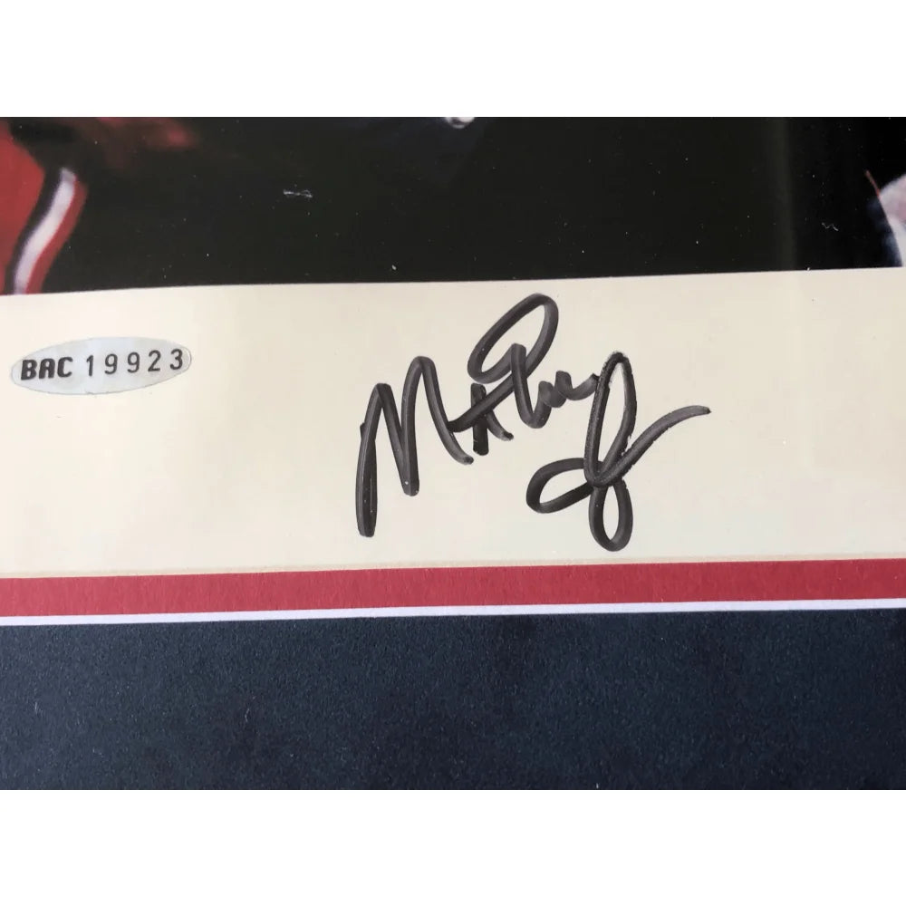 Authentic Michael Jordan Magic Johnson Larry Bird Triple Signed 1992 Dream Team USA Basketball Photo - Framed with UDA COA - Perfect for Sports Memorabilia Collectors and Man Cave Decor