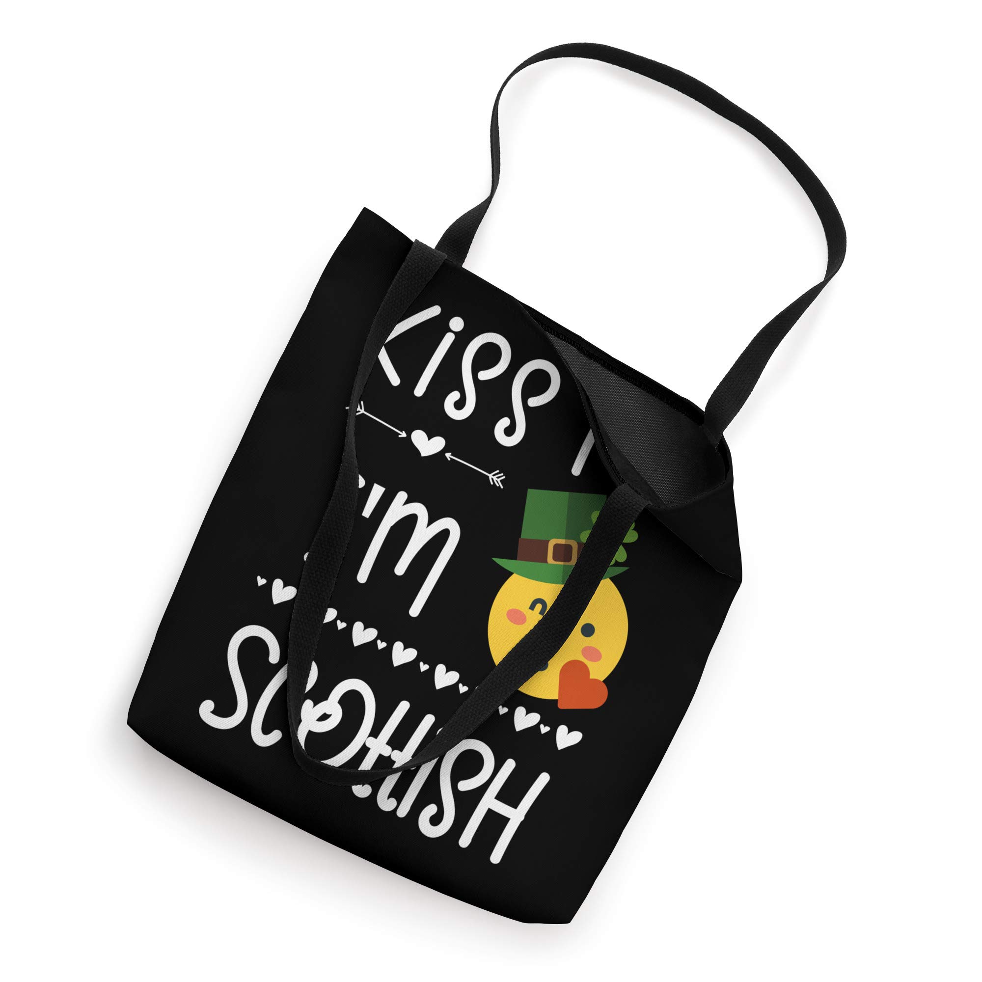 Funny Kiss Me I'm Scottish St. Patrick's Day Tote Bag - Perfect for St. Patty's Parties, Pub Crawls & Irish-Themed Events