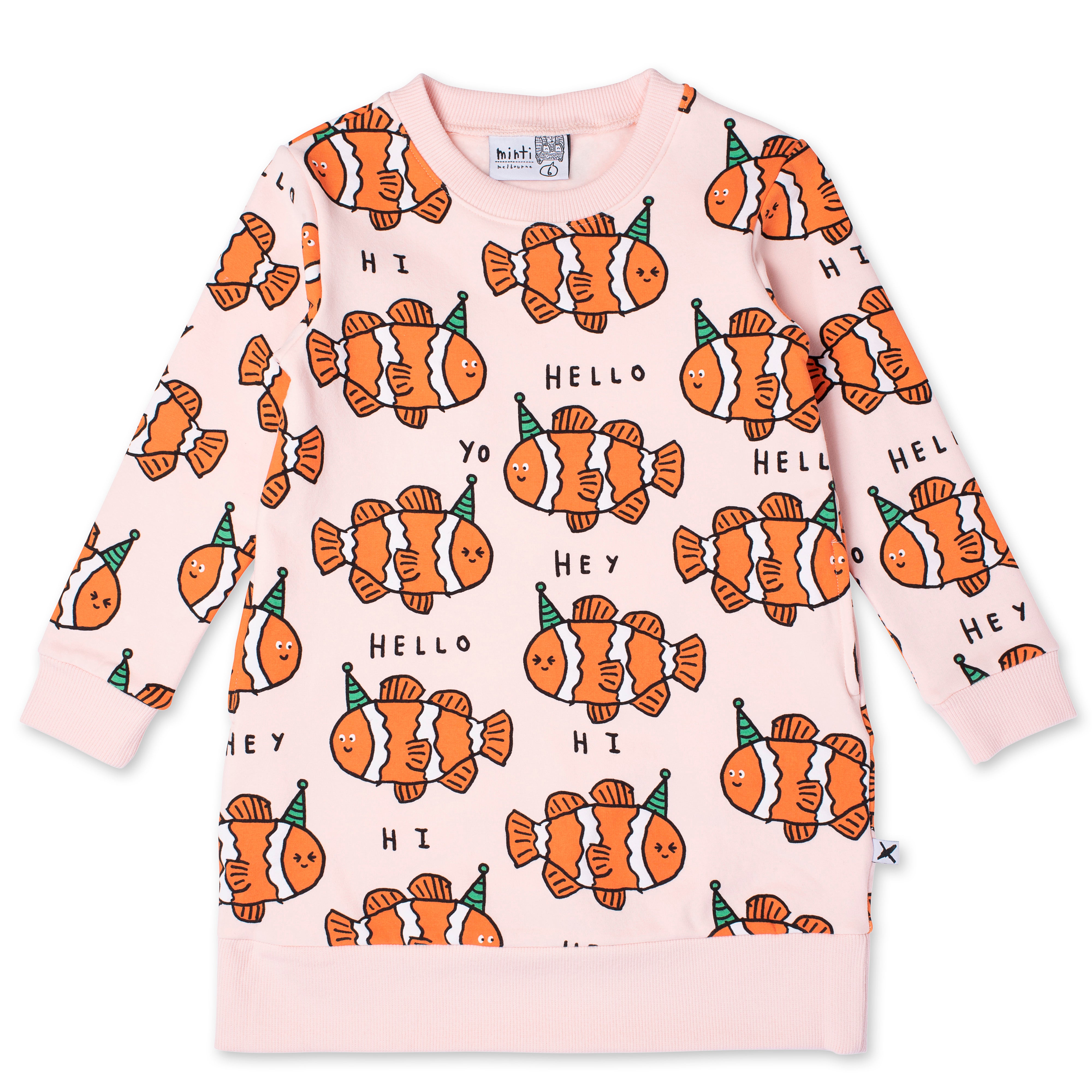 Stylish Minti Party Clownfish Ballet Dress for Girls - Perfect for Birthday Parties, Dance Performances & Special Occasions