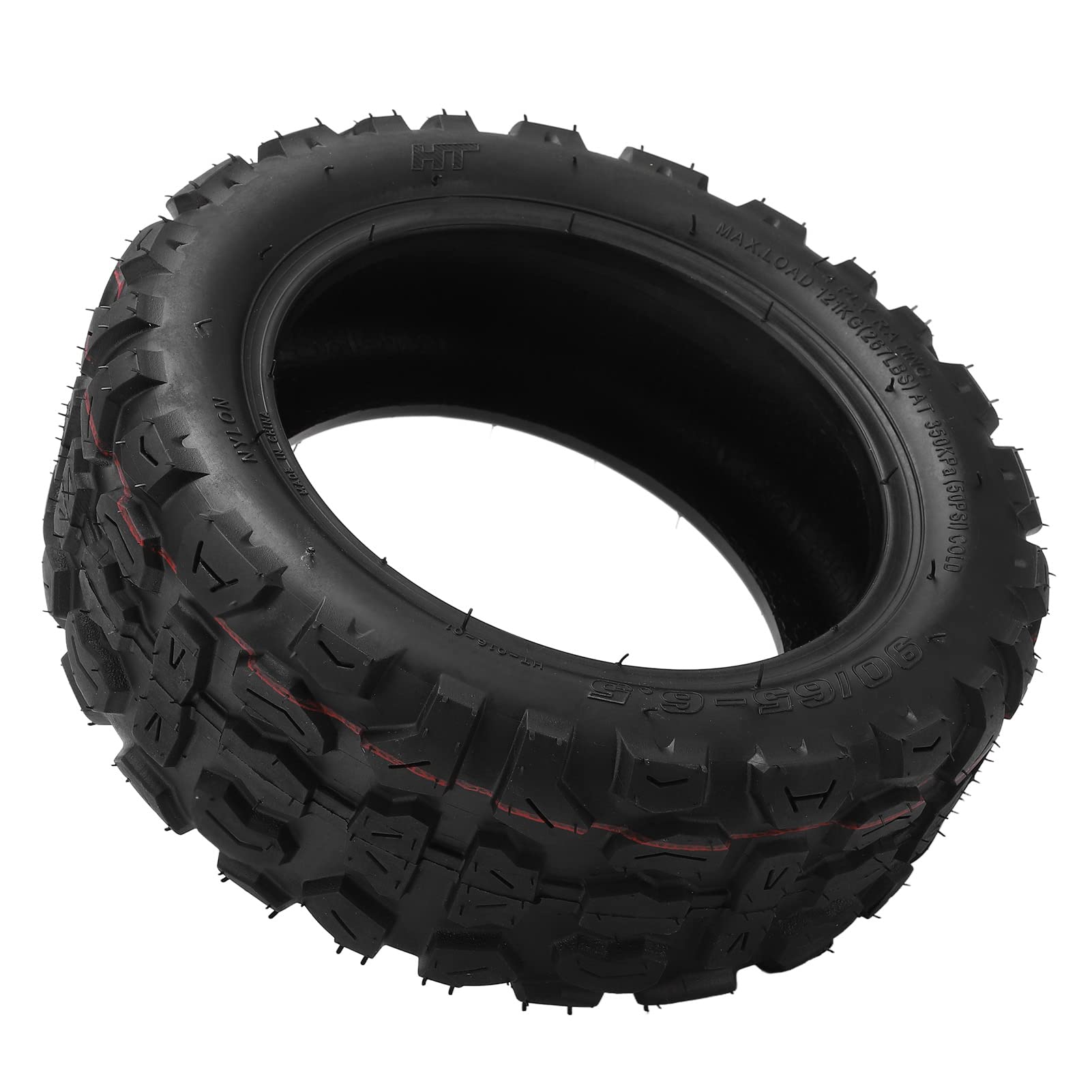 Durable 90656.5 Grooved Tire for Electric Scooter & Motorbike - Long-Lasting Wear-Resistant Replacement Tire - Perfect for Commuting, Urban Travel & Off-Road Adventures