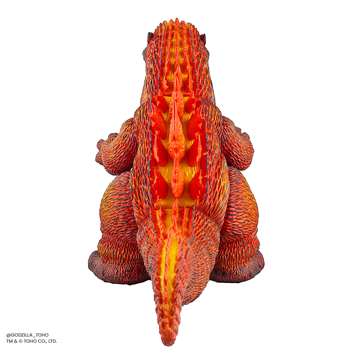 Godzilla Vinyl Designer Figure by James Groman - Burning Variant Collectible Toy | Perfect for Anime Fans, Movie Collectors & Home Decor