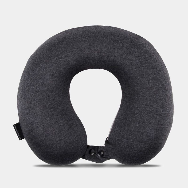 Travelon Cooling Gel Neck Pillow for Airplane Travel & Car Rides - Soothing Support for Neck Pain Relief - Perfect for Long Flights, Road Trips & Office Naps