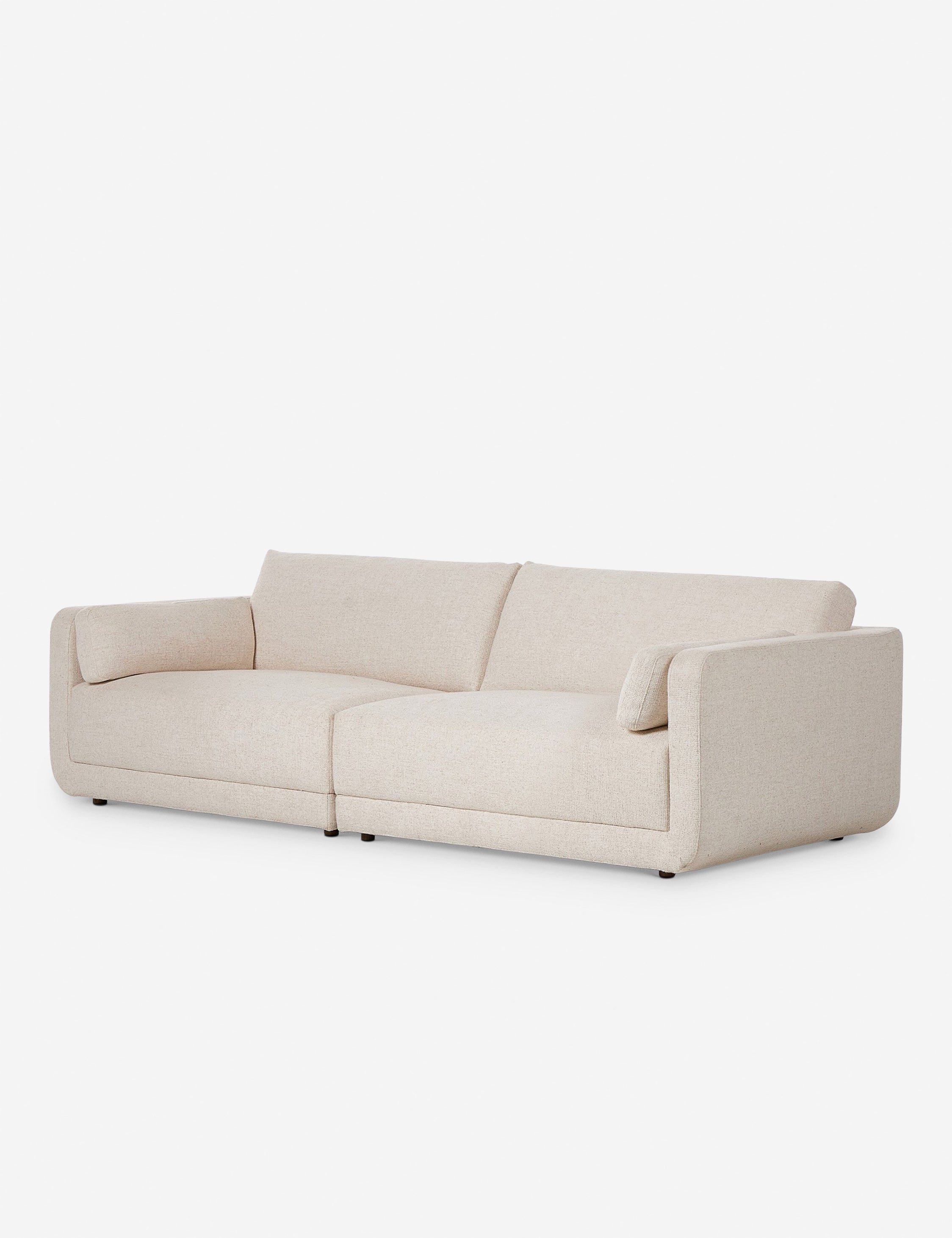 Dominique Sofa - Modern Comfortable Living Room Furniture for Home & Office | Perfect for Relaxing, Entertaining & Small Spaces