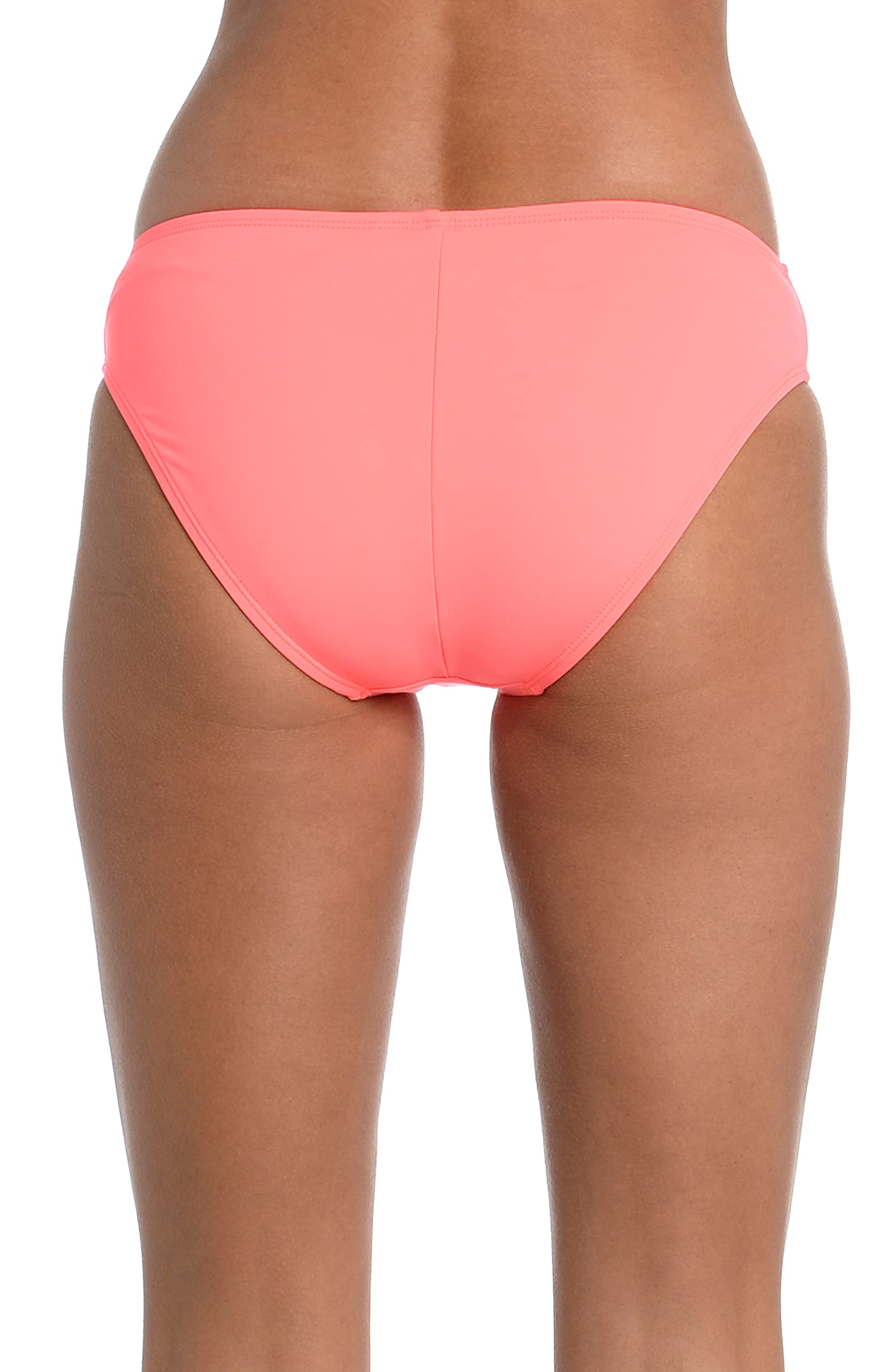 La Blanca Women's Island Goddess Solid Hipster Underwear - Comfortable Cotton Panties for Everyday Wear, Beach Vacation & Lounge