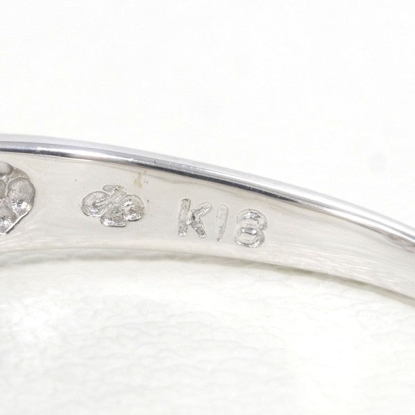 18K White Gold Brown Diamond Ring for Women - Elegant Vintage Style Engagement & Wedding Band - Perfect for Anniversaries, Proposals & Special Occasions