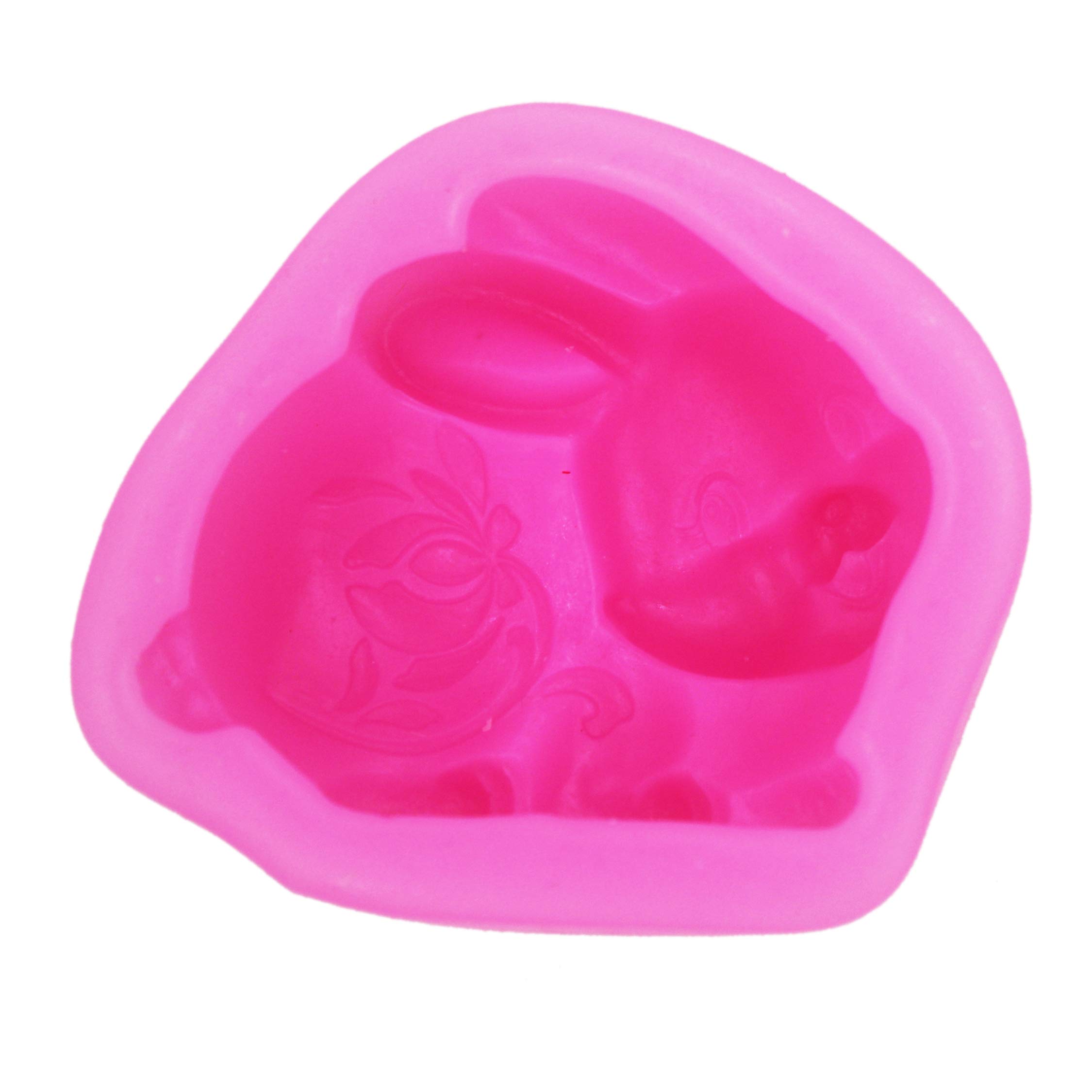 Cute Rabbit Silicone Soap Mold - DIY Handmade Soap Making Kit for Bath Bombs, Candles & Crafts | Perfect for Home Spa, Gift Making & Kids Art Projects