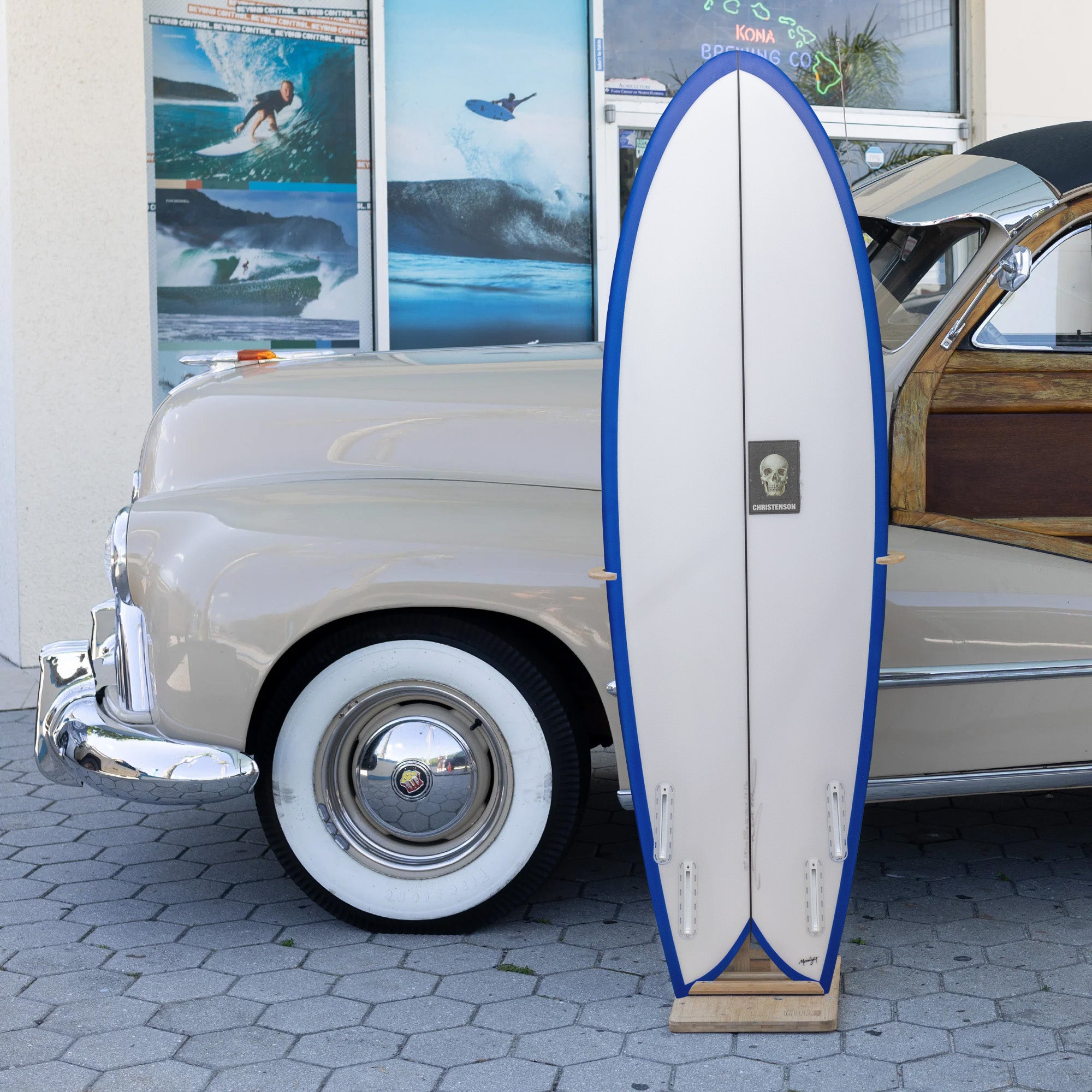 Christenson Myconaut 5'5 Surfboard with Futures Fins - High Performance Shortboard for All Wave Conditions | Perfect for Beach, Reef & Point Breaks